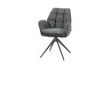 Henders & Hazel Armlehnstuhl "Bell", drehbar - Anthrazit - 2