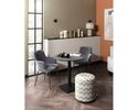 Coco Maison Bistrotisch "Brest",  Stone-Look - Anthrazit - 5