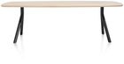 XOOON Arvada, Tisch 190 x 100 cm. - ovale - Fusse an der seite - Beige, Braun - 3