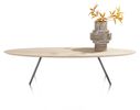XOOON Niora, Couchtisch 150 x 50 cm - Furnier Eiche -  - 1