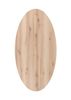 XOOON Arvada, Esstisch 220 x 110 cm, Ellipse, 4 Beine - Beige, Weiß, Gelb - 2