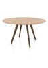 XOOON Arvada, Esstisch 140 cm, rund, 4 Beine - Beige, Weiß, Gelb - 3