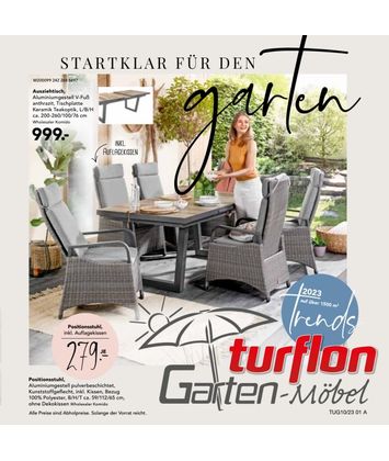 Möbel Turflon Werl: Startklar für den Garten