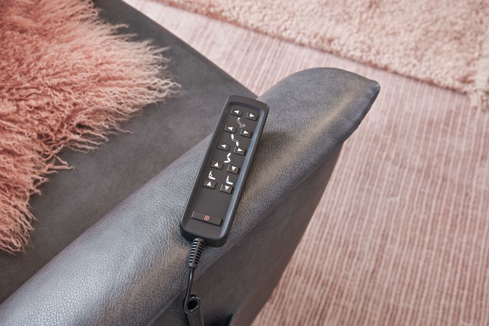 Himolla Sessel - Easyswing in Eleganza Brikett Himolla Sessel - Lehne mit Fernbedienung für elektrische Relaxfunktionen