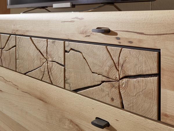 Hartmann Möbel - Detailansicht - Naturholzelement