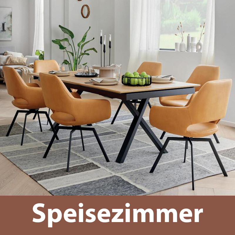 Interliving Esszimmermöbel - Moderner Esstisch mit Stühlen