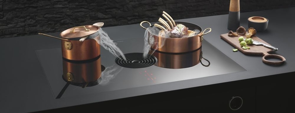 Bora X Pure Bora Pure Induktions-Kochfeld mit integriertem Kochfeldabzug - Umluft