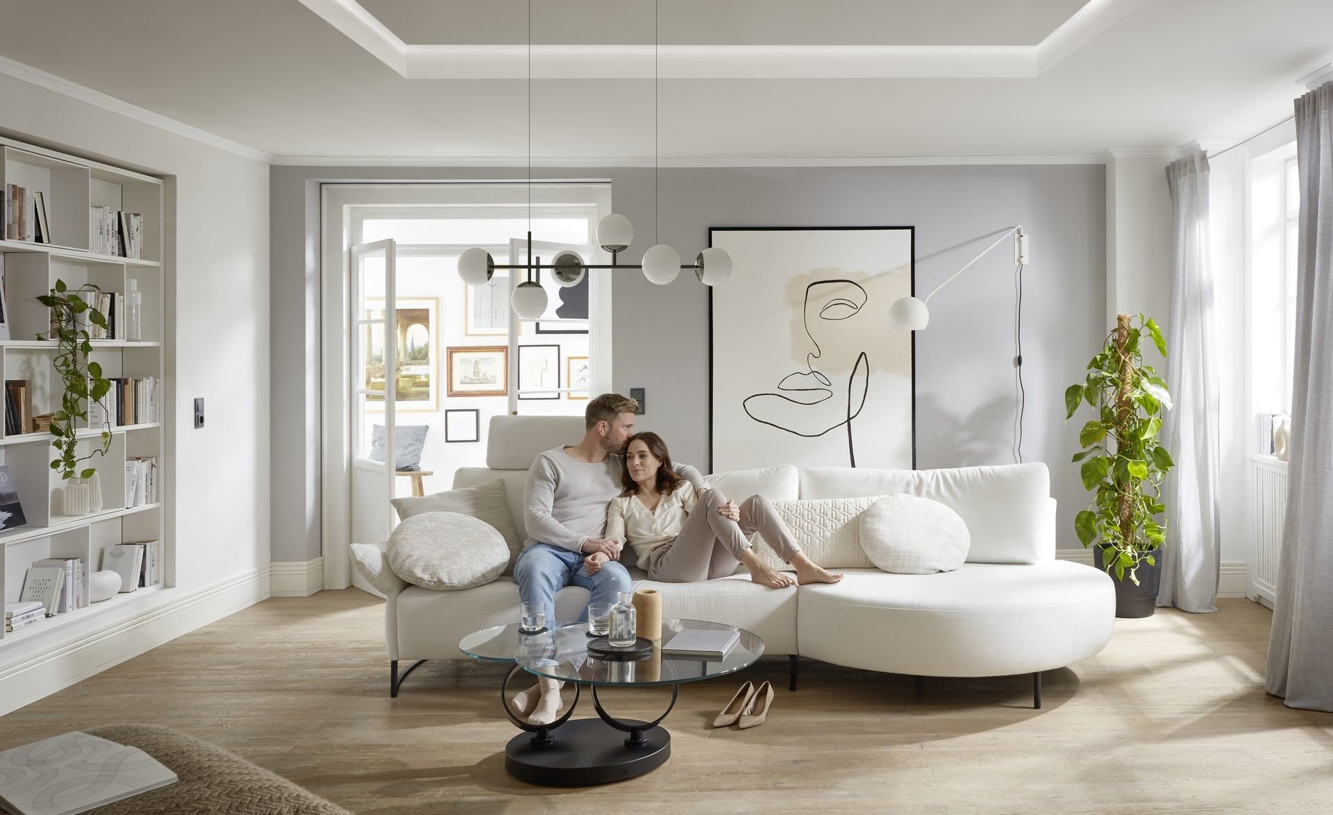 Musterring Wohnzimmer Musterring Wohnzimmer mit zwei Personen