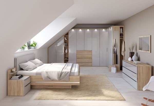 Nolte Betten online entdecken Nolte Bett - Ansicht mit kompletter Schlafzimmereinrichtung