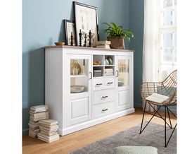 Highboard Waldenhofen weiß, ca. 180 cm