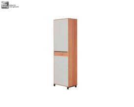 Interliving 6005 Dielenschrank Eiche bianco teilmassiv