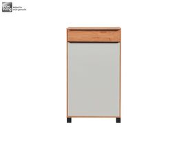 Interliving 6005 Kommode Eiche bianco teilmassiv
