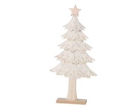 Dekoaufsteller Baum, MDF/Polyester-Filz, ca. 57 cm hoch
