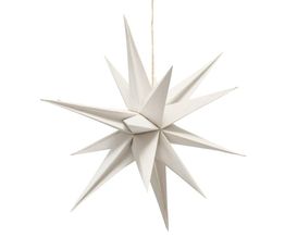 3D-Stern "Kassia", weiß, Durchmesser ca. 40 cm