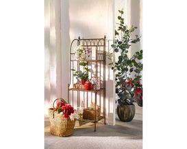 Regal "Brenda" aus Eisen, ca. 122 cm hoch