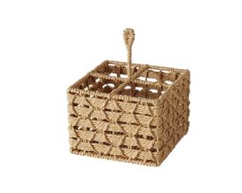 Besteckbox "Chariso" aus Papier und Eisen