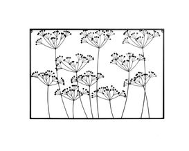 Wandobjekt "Lontana", ca. 110 cm