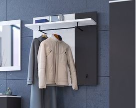 Garderobenpaneel "Walden", mit Ablagefläche