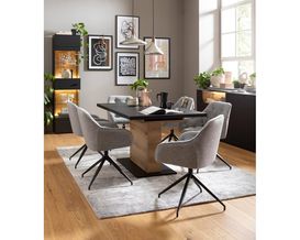 Esstisch "Wolfsburg", ausziehbar, ca. 160-200x90 cm