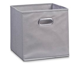 Aufbewahrungsbox aus Vlies, ca. 28x28 cm, grau