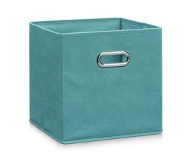 Aufbewahrungsbox aus Vlies, ca. 32x32 cm, blau