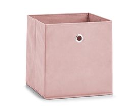 Aufbewahrungsbox "Lisa" aus Vlies, ca. 28 cm, rosa