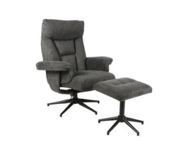 Relaxsessel, leger, "Daith" mit Hocker