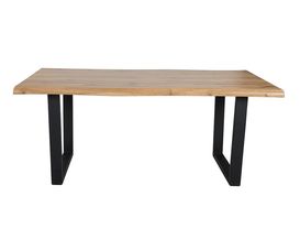 Esstisch "Davina", Wildeiche/Kufengestell