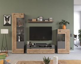 Wohnwand "Xaver", ca. 290x195 cm