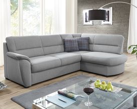 Wohnlandschaft "Sandro" leger, grau