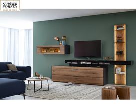 SCHÖNER WOHNEN Anbauwand "Yoris", optional mit Beleuchtung