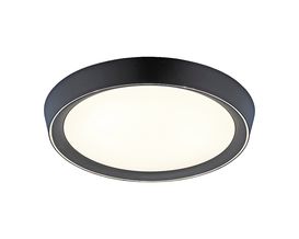 LED Deckenleuchte "Lorena" anthrazit, rund