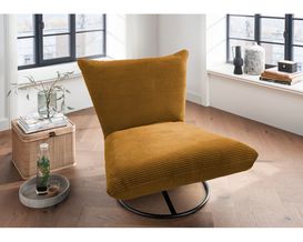 Sessel "Bayreuth", Cord-Bezug, mit Dreh-Funktion