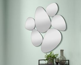 Facettenspiegel "Macon" ca. 40x60 cm