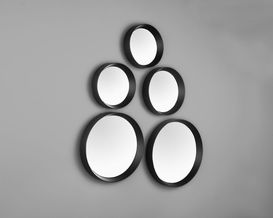 5er-Set Dekospiegel "Mia"