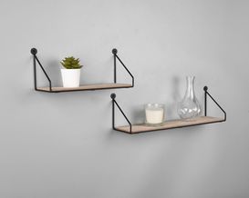 2-teiliges Wandregal-Set "Marian"