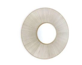 Dekospiegel "Metz", rund, gold