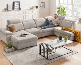 Wohnlandschaft, leger "Malibu" inkl. 3 Zierkissen