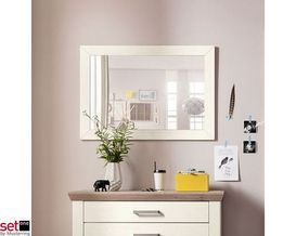 Spiegel Set One by Musterring "York" weiß/Eiche