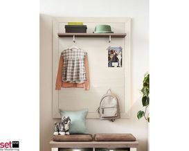 Garderobenpaneel Set One by Musterring "York" weiß/Eiche