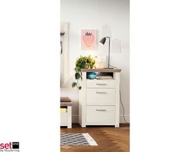 Schuhschrank Set One by Musterring "York" weiß/Eiche