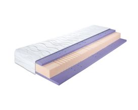 7-Zonen-Gelschaum Wendematratze, ca. 90x200 cm