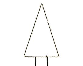 Micro-LED-Gartenstecker "Baum", ca. 47 cm, schwarz