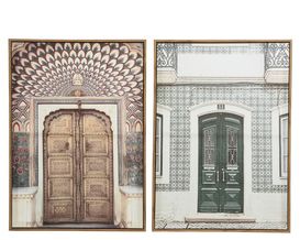 Wanddeko Leinwand ca. 70x50 cm