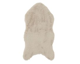 Kunstfell cremefarben, ca. 90x50 cm