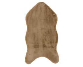 Kunstfell hellbraun, ca. 90x50 cm