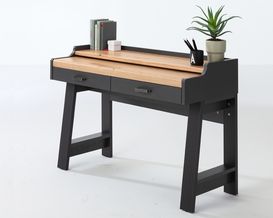 Sekretär/Schreibtisch "Immenhausen" graphit/Artisan Eiche