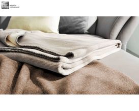 Interliving Wendedecke in Beige, ca. 150x200 cm