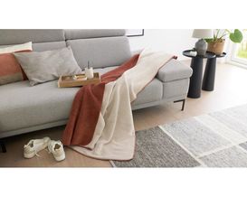 Interliving Decke 9104, Orange, ca. 150x200 cm