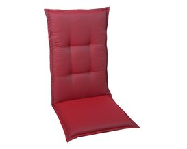 Sesselpolster hoch, Outdoor, rot